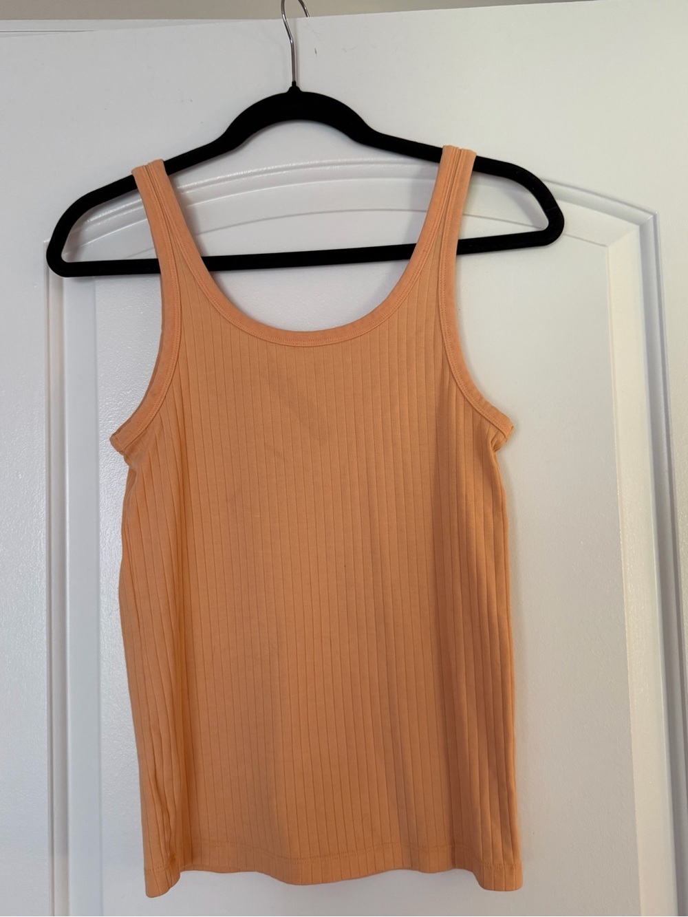 aerie Orange Ribbed Tank Top